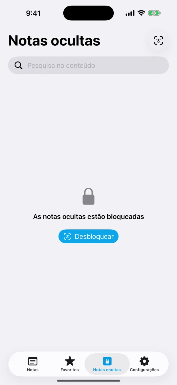 Notas ocultas do OctiNote
